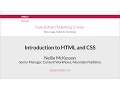 Introduction to HTML and CSS
