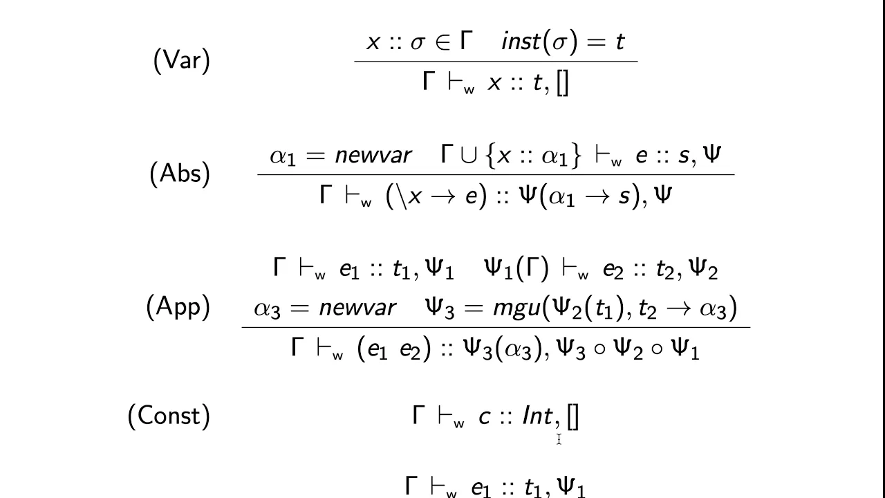 9 Algorithm W
