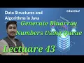 Generate Binarray Numbers Using Queue