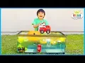 Sink or Float for Kids Science Experiments you can do at home with Ryan ToysReview