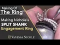 Split Shank Engagement Rings Making An Engagement Ring Nichole s Diamond Engagement Ring