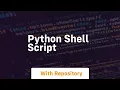 python shell script