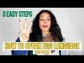 How to speak EGG LANGUAGE in 3 EASY steps Gibberish Backslang 2025 UPDATE