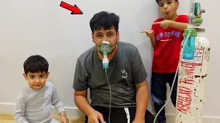 دحوم مريض شوفوا مين اللي يعتني في حمودي الصغير !!
