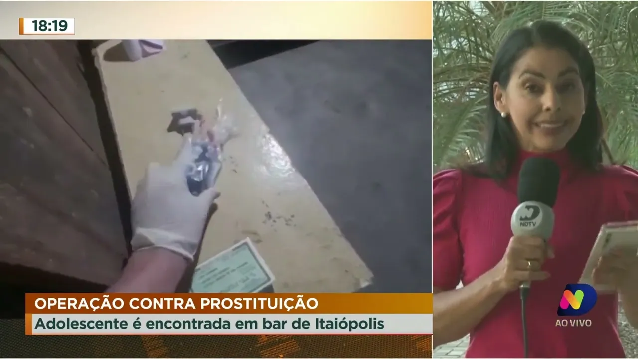 Operação contra prostituição flagra adolescente em bar de Itaiópolis