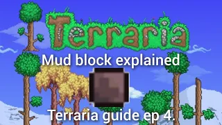 terraria mud block explained terraria guide ep 4