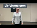 Jiffy Knee Replacement 24 hrs after surgery
