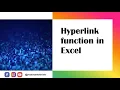 Hyperlink Function in Excel SIMPLY EXPLAINED