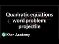 Example 4 Applying the quadratic formula Quadratic equations Algebra I Khan Academy