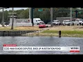 Pursuit ends with man jumping into retention pond