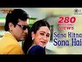 Download Lagu Sona Kitna Sona Hai | Gobinda . Karisma Kapoor | Udit N | \u0026 Poornima | Hero No. 1 | 90`s Hits#sonaki