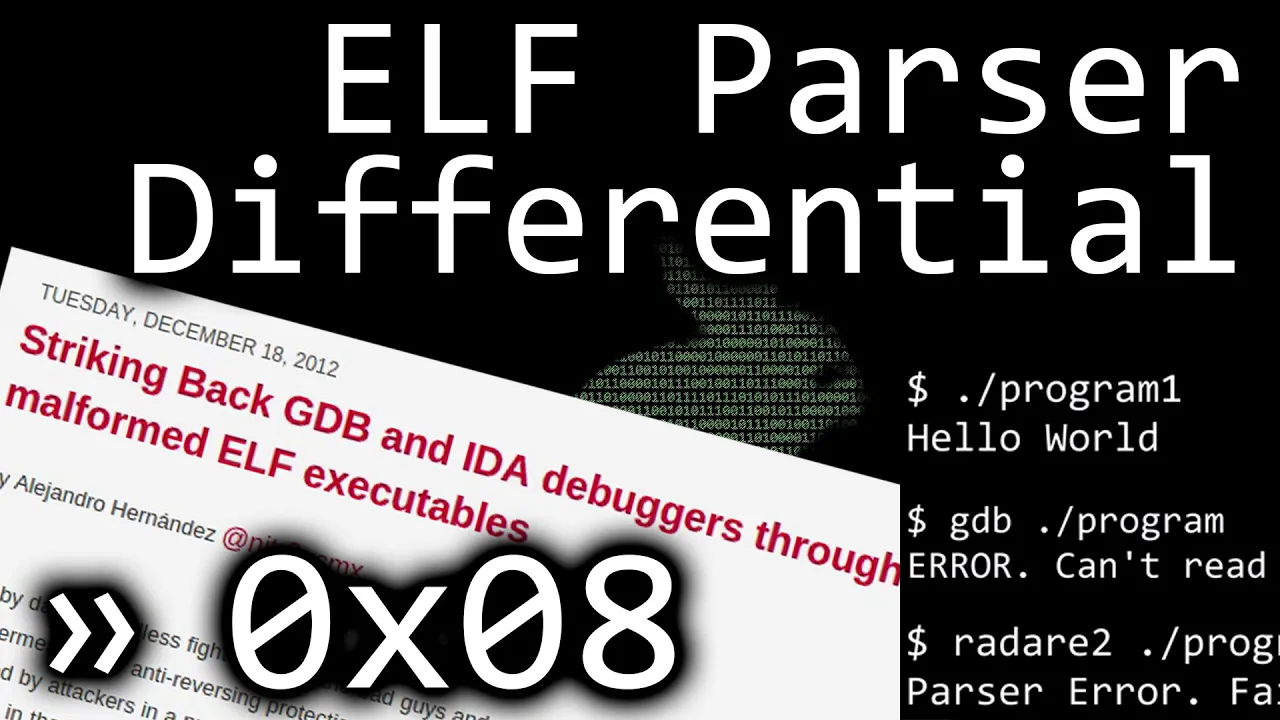 Uncrackable Program? Finding a Parser Differential in loading ELF - Part 2/2 - bin 0x08