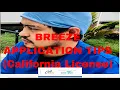 TIPS FOR BREEZE APPLICATION ON CALIFORNIA USRN ENDORSEMENT Work to California without a license