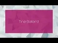 Tina Ballard - appearance