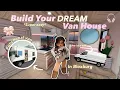 How To BUILD your Dream BLOXBURG Van House Super Easy