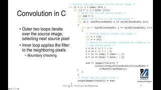 Image-convolution with DPC