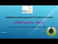 MySQL - 04 SELECT Query