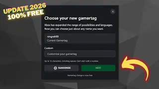How to Change Gamertag Xbox Free with All Allowed Characters Availability Check in Web App