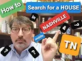 How to Search for NASHVILLE TN Homes for sale - Realtracs Zillow Nashville REMAX Listings etc