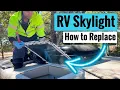 How to Replace an RV Skylight Step-by-Step