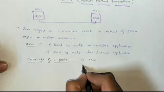 Java topic RMI part 1