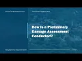 Preliminary Damage Assessment PDA Overview