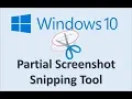 Windows 10 - Snipping Tool