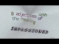 impassioned - 9 adjectives similar to impassioned sentence examples