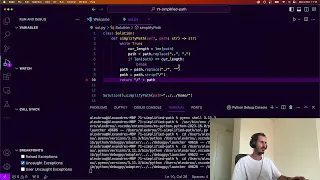 Solving All LeetCode Problems with PYTHON - 71 Simplify Path