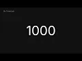 1000 Seconds Countdown Timer 16 Minute 40 Second Timer