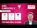How to make a Testimonial Carousel with Owl Carousel Owl Carousel jQuery Plugin Bangla Tutorial