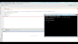 Simple serial port example using Python