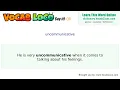 Uncommunicative - English Pronunciation Definition Synonyms Antonyms Example Sentence