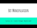 Lecture 12 - Lonely Integer Hackerrank Bit Manipulation