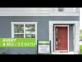 Avery Floor Plan Walk-Through West Village at Avalon Park Orlando Three-Story Townhomes