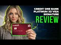 Credit One Bank Platinum X5 Visa Signature Review 2026 5X Rewards Benefits Fees Breakdown