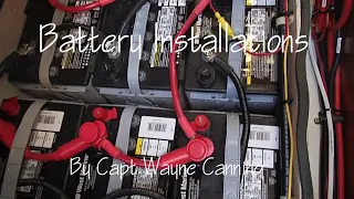 Battery installations