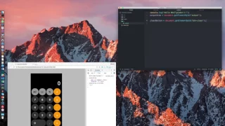 WhollyCoders Awesome Calculator Part 3a - JavaScript Clear Button