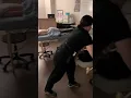 Massage therapy students giving Swedish massages for relaxation