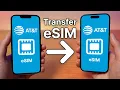 How To Transfer AT T eSIM From One iPhone To Another