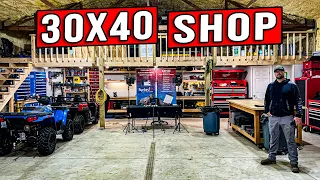 INCREDIBLE BUILD OUT EFFICIENT CLEAN MULDER SHOP TOUR