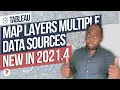 Map layers Multiple data sources - Tableau 2021 4