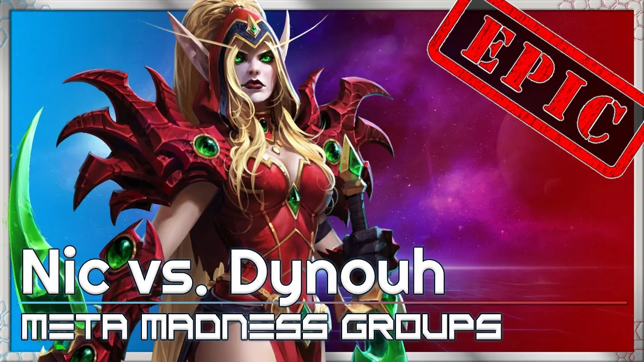 Nic vs. Dynouh - META Madness - Heroes of the Storm Tournament