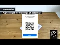 Augmenting 3D Models using a QR code image