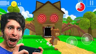 SOBREVIVE a la CASA MONSTRUO en SUPER BEAR ADVENTURE !!