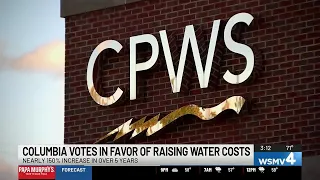 Divided Columbia City Council votes to raise water rates nearly 150 over 5 years