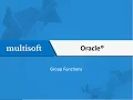 Oracle 11g Group Functions Oracle Multisoft Virtual Academy