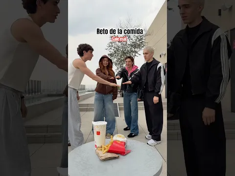 Reto de correr por la comida (sale mal) 🤣