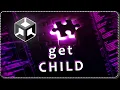 How to FIND the CHILD of a GameObject THROUGH SCRIPT in Unity - GetChild function