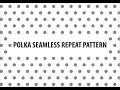 Make Polka Dot seamless repeat pattern in illustrator